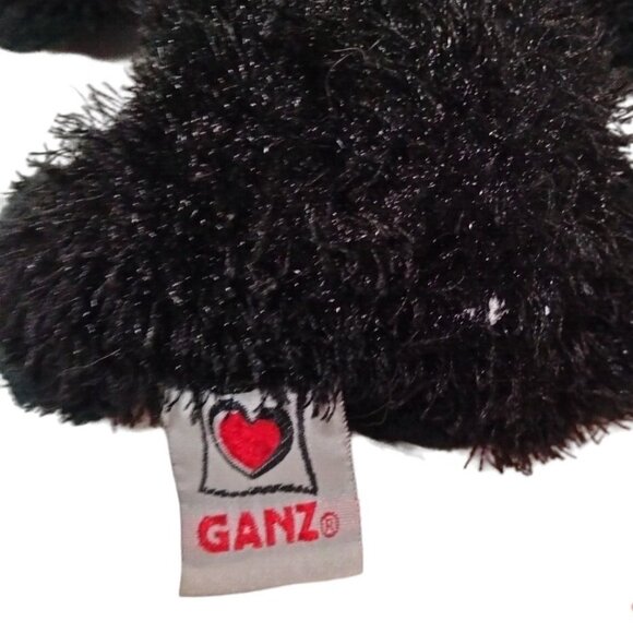 Ganz Webkinz Black Bear lil kinz HS004 Plush Toy No Code Adorable Hairy - Picture 8 of 8